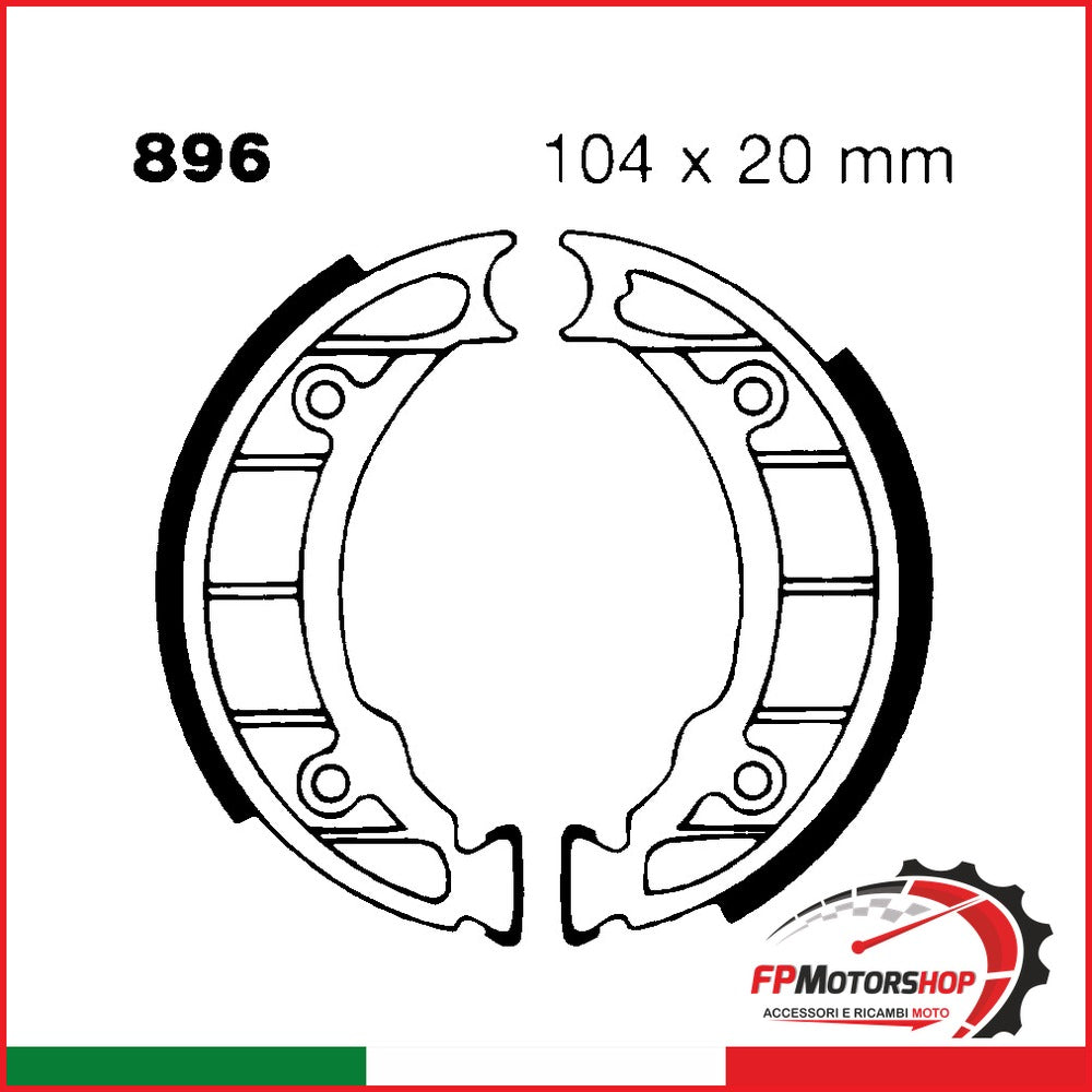 GANASCE CICLOMOTORE EBC 896 PIAGGIO
