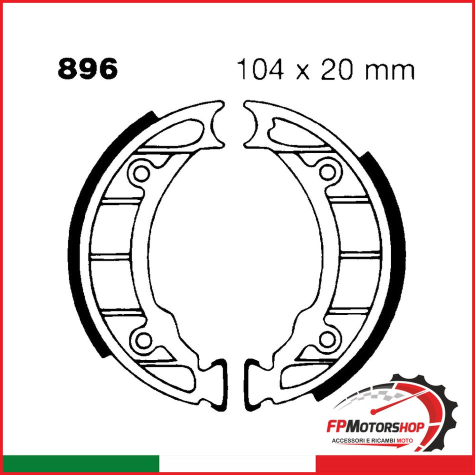 GANASCE CICLOMOTORE EBC 896 PIAGGIO