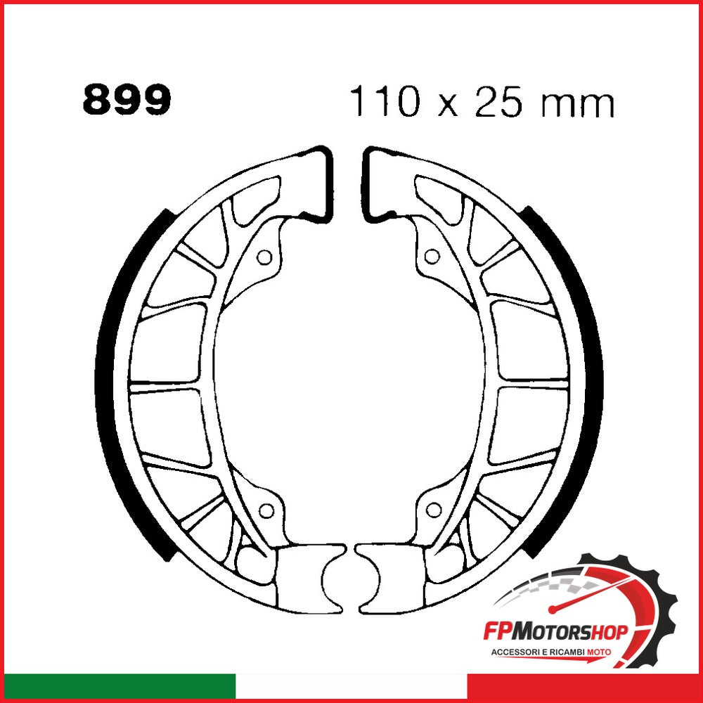 [R2589900] GANASCE VESPA ET4, VESPA 125S 07-13, HEXAGON 899