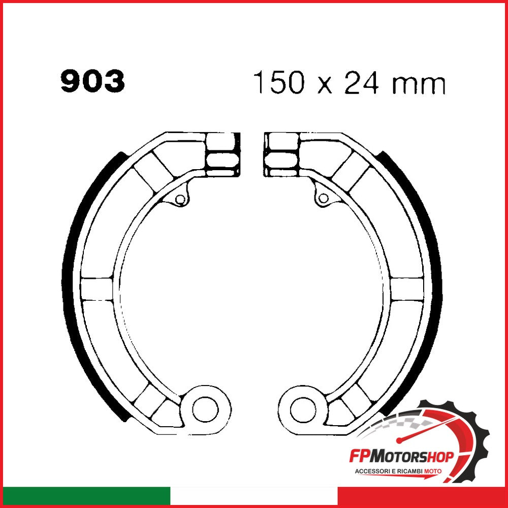 GANASCE PIAGGIO VESPA PX EBC V903 LML