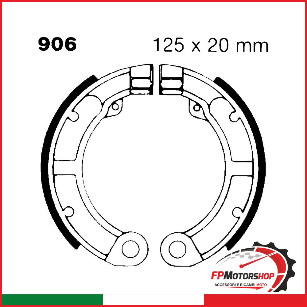 [R2590600] GANASCE VESPA 50 R/S 68-83 POST. V906