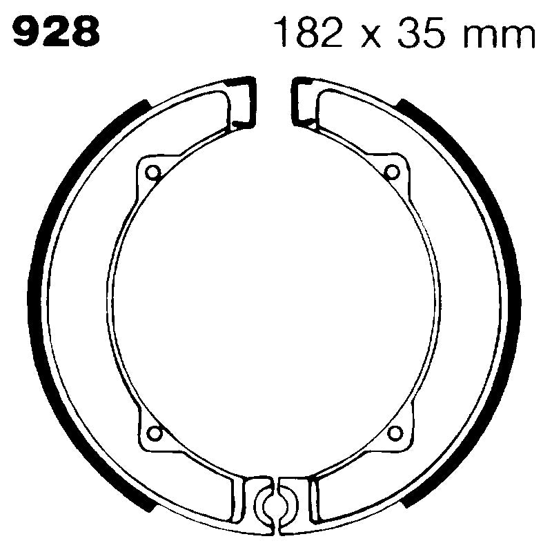 GANASCE DUCATI 250/350/450/ DESMO EBC 928
