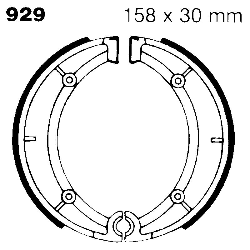 GANASCE DUCATI 250/350 DESMO EBC 929
