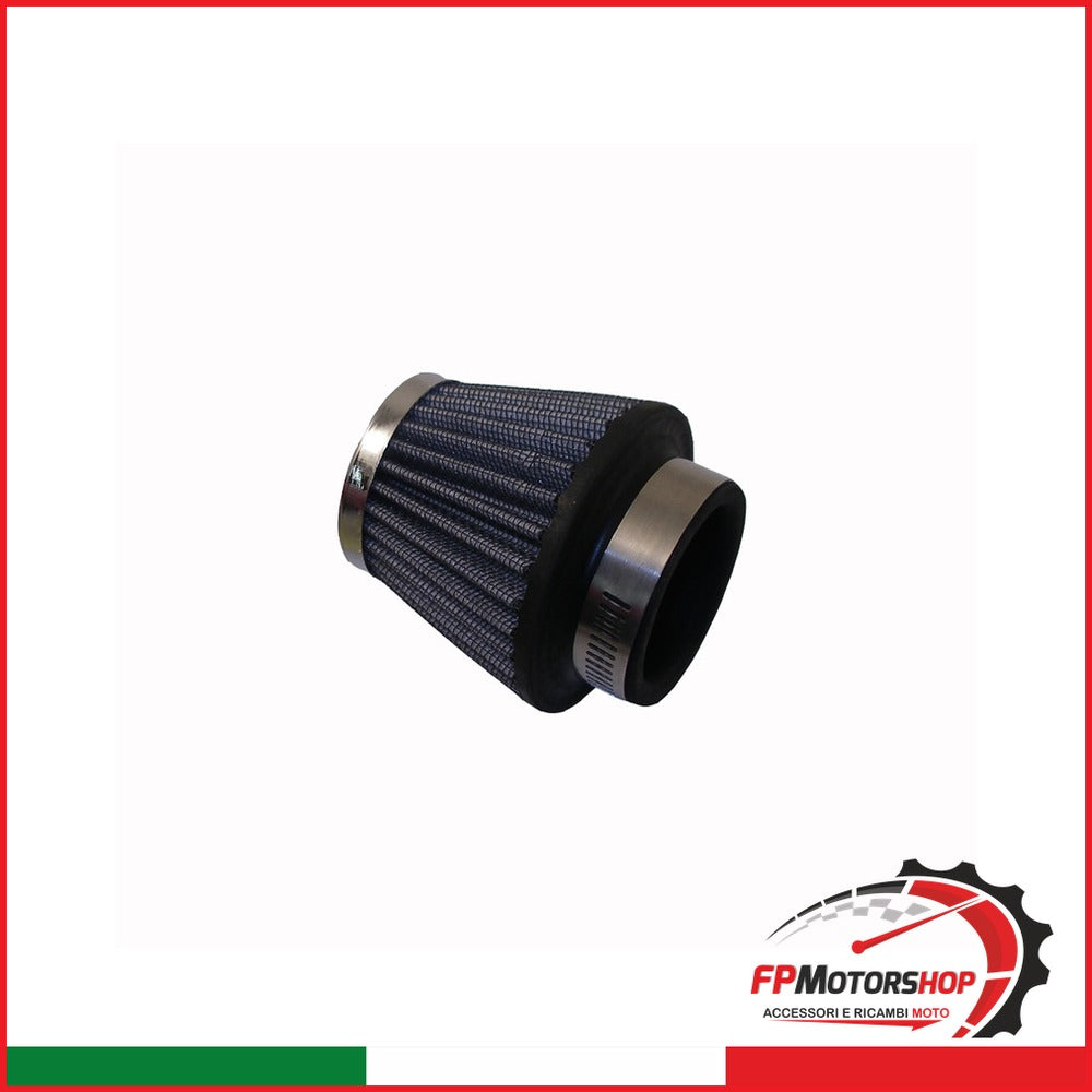 FILTRO ARIA MOTO RC079 CONICO DIAM.35 RETE METALLICA LAVABILE