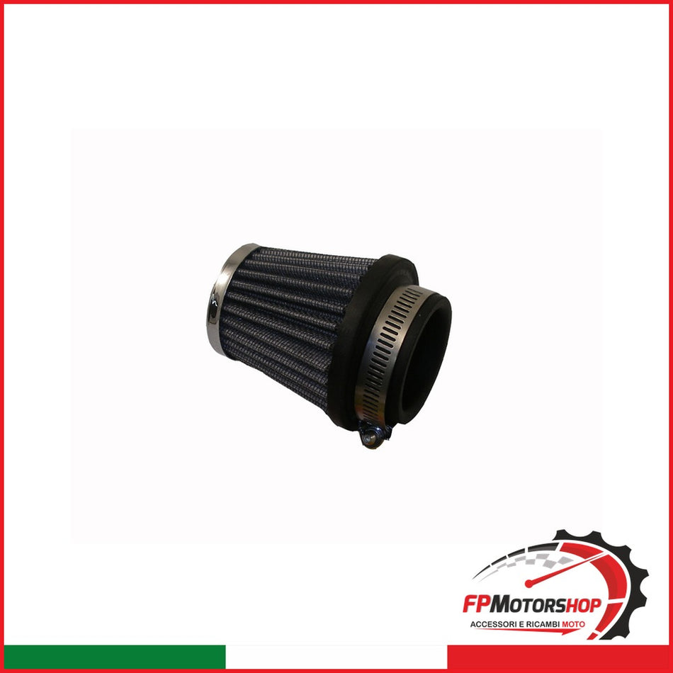 FILTRO ARIA MOTO EBC RC107 CONICO DIAM.43 RETE METALLICA LAVABILE