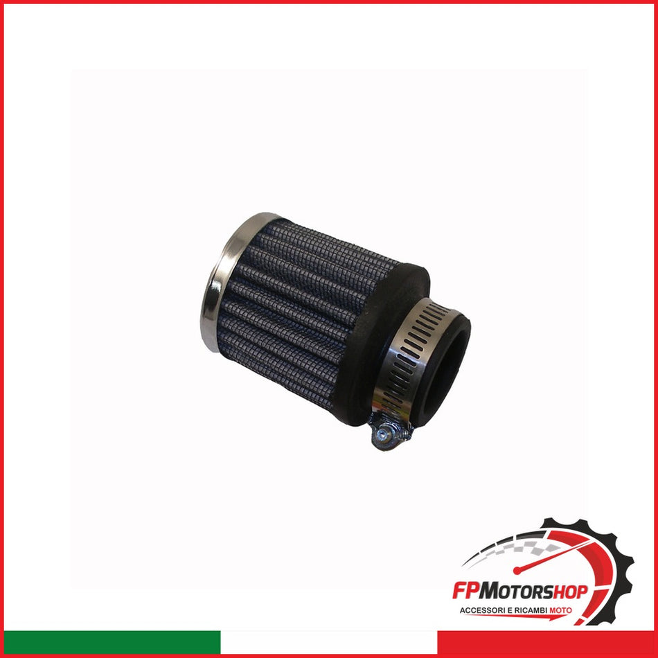 FILTRO ARIA MOTO RC311 CONICO DIAM.28 RETE METALLICA LAVABILE