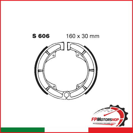 GANASCE SUZUKI GS 250/425/450 78-88 EBC S606G SCANALATE 1978-1988