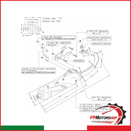MARMITTA SITO YAMAHA JOG 50 0597 R 04- DAL 2004 MBK