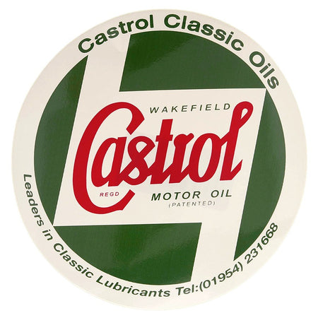 ADESIVO CARROZZERIA DIAM.230MM CASTROL CLASSIC STR599