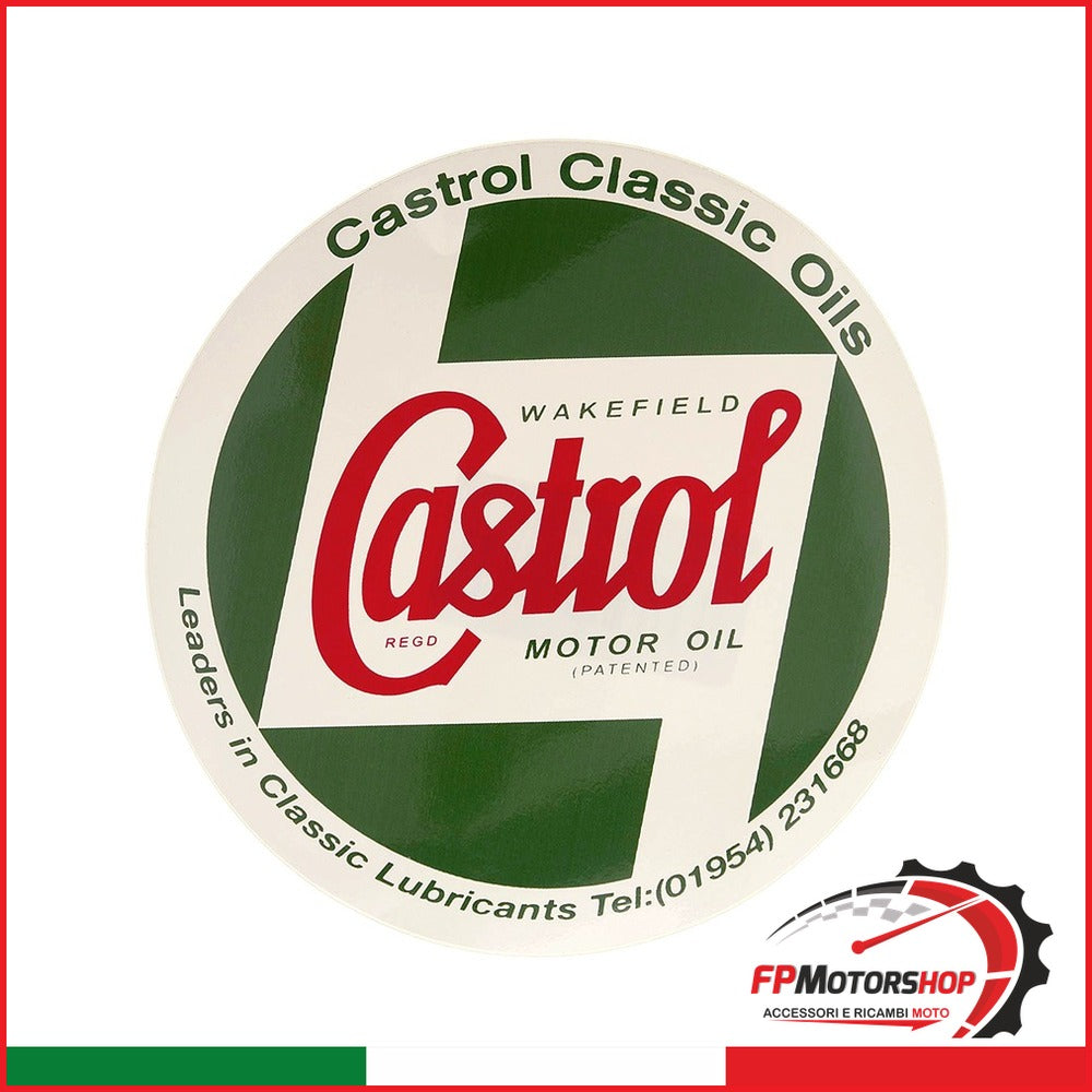 ADESIVO CARROZZERIA DIAM.230MM CASTROL CLASSIC STR599