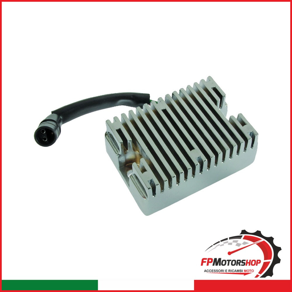 REGOLATORE DI TENSIONE PER HARLEY V834300101 SPORTSTER CROMATO WAI 12V 1978-1981