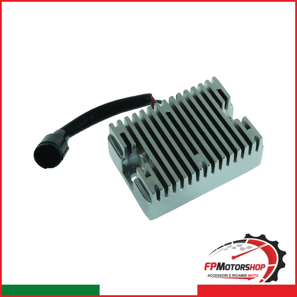 REGOLATORE DI TENSIONE PER HARLEY V834300103 SPORTSTER CROMATO WAI 12V 1982-1984