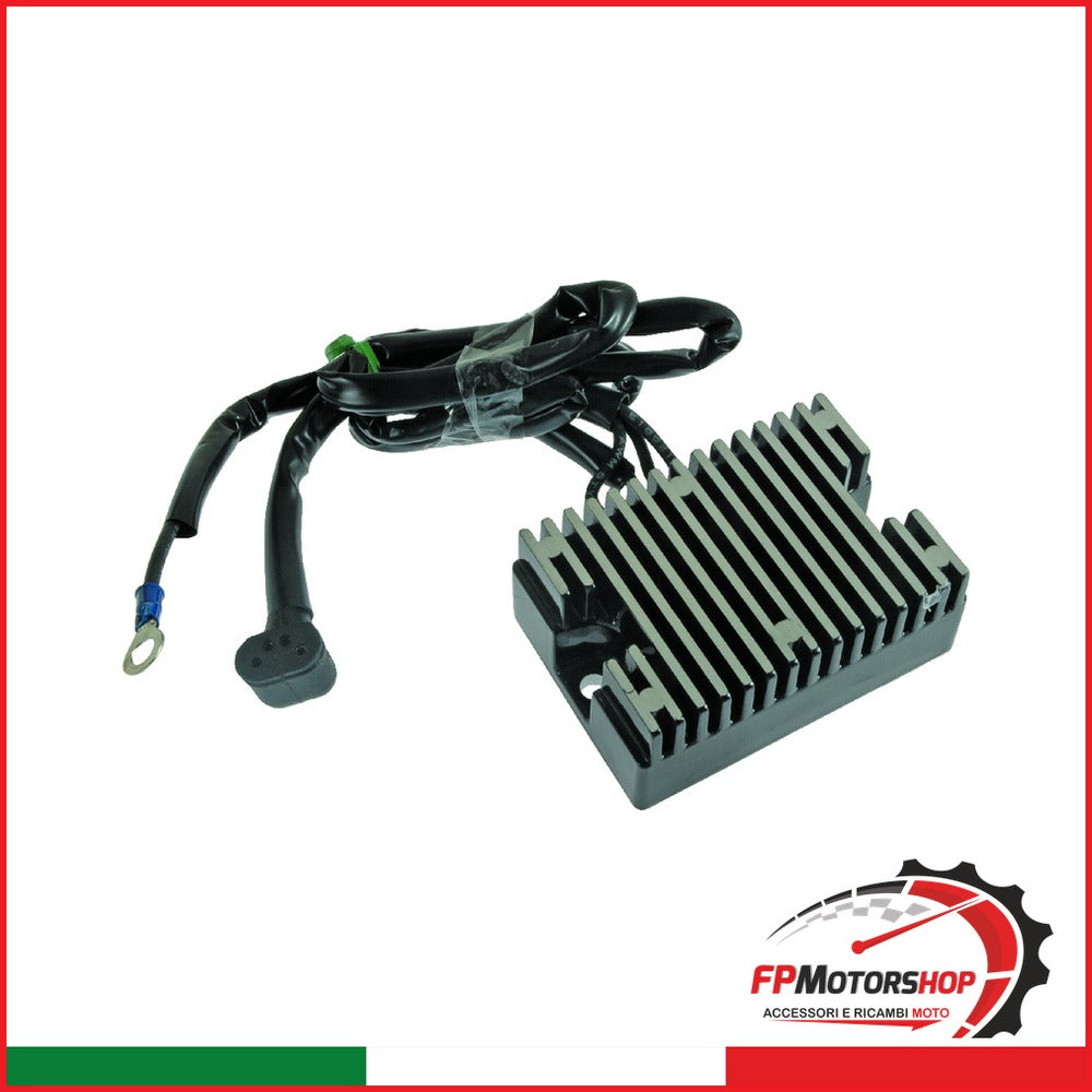REGOLATORE DI TENSIONE PER HARLEY V834300108 BIG TWIN NERO WAI 1970-1975