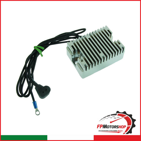 REGOLATORE DI TENSIONE PER HARLEY V834300111 BIG TWIN CROMATO WAI 1976-1980