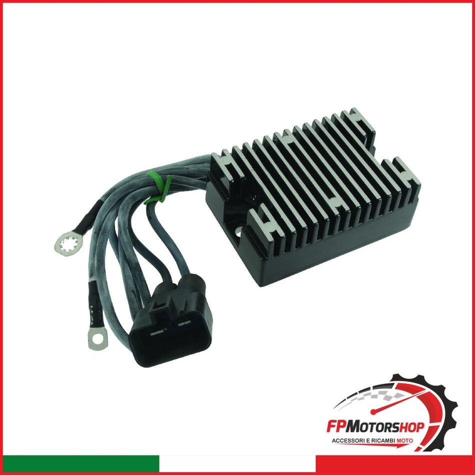 REGOLATORE DI TENSIONE PER HARLEY V834300112 BIG TWIN NERO WAI 2000