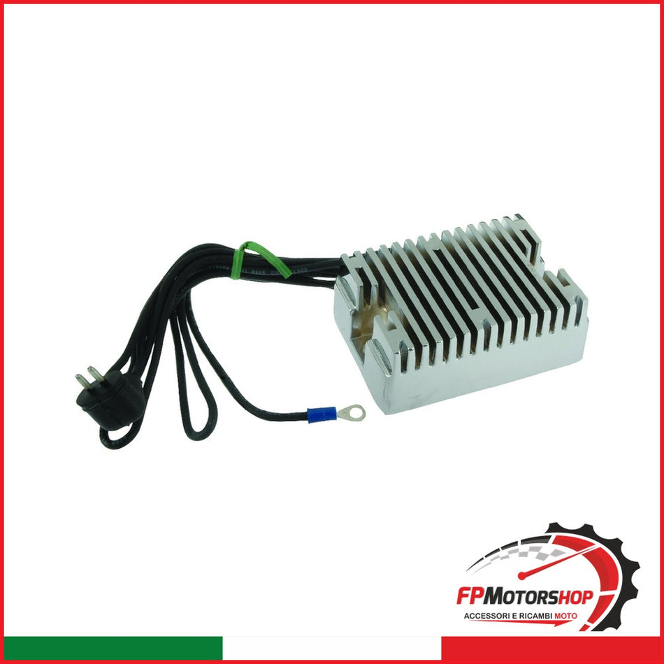 REGOLATORE DI TENSIONE PER HARLEY V834300115 BIG TWIN CROMATO WAI 1981-1988
