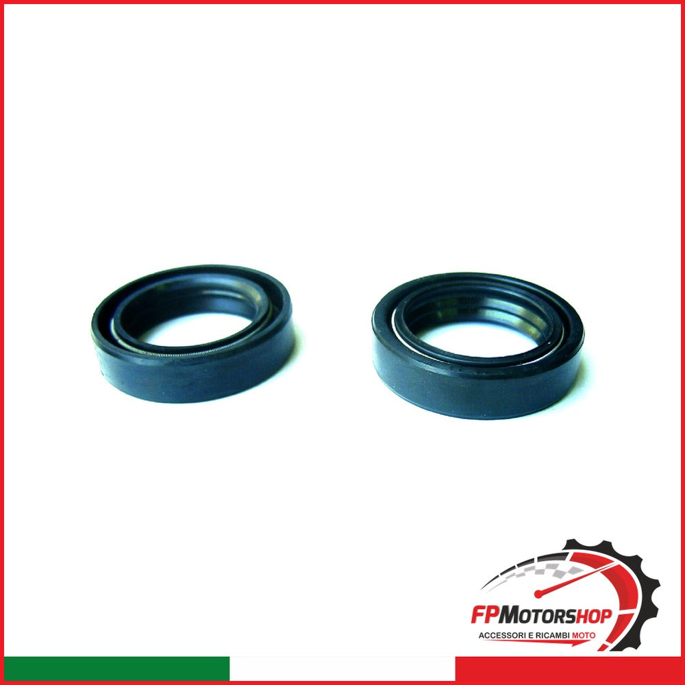 KIT PARAOLI PER FORCELLE 2 HONDA V839200107 PEZZI 33X46X11 DOPPIA MOLLA KAWASAKI