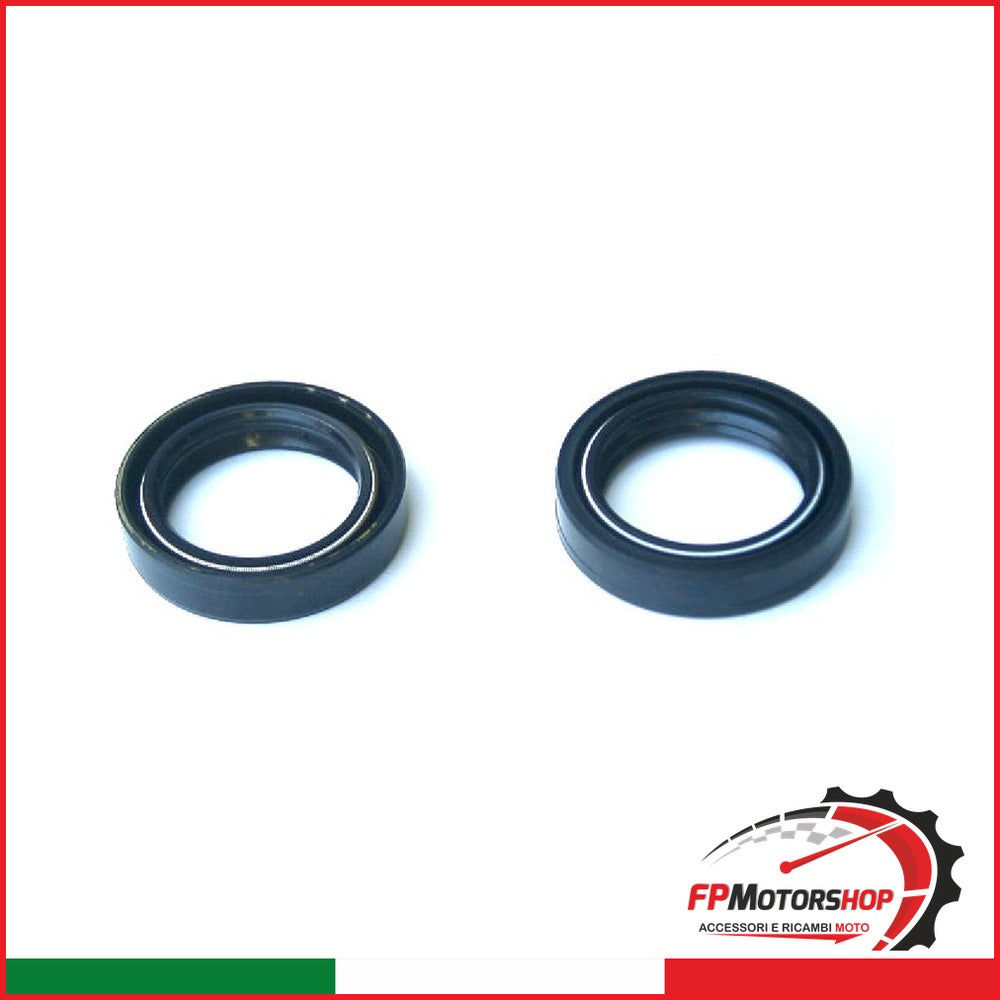 KIT PARAOLI PER FORCELLE 2 HONDA V839200133 PEZZI 37X50X11 DOPPIA MOLLA KAWASAKI