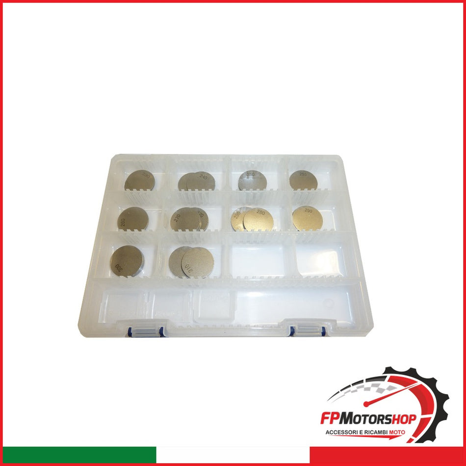 PASTIGLIE FRENO MOTO YAMAHA V839290001 BOX REGOLAZIONE GIOCO VALVOLE 29MM 20PZ