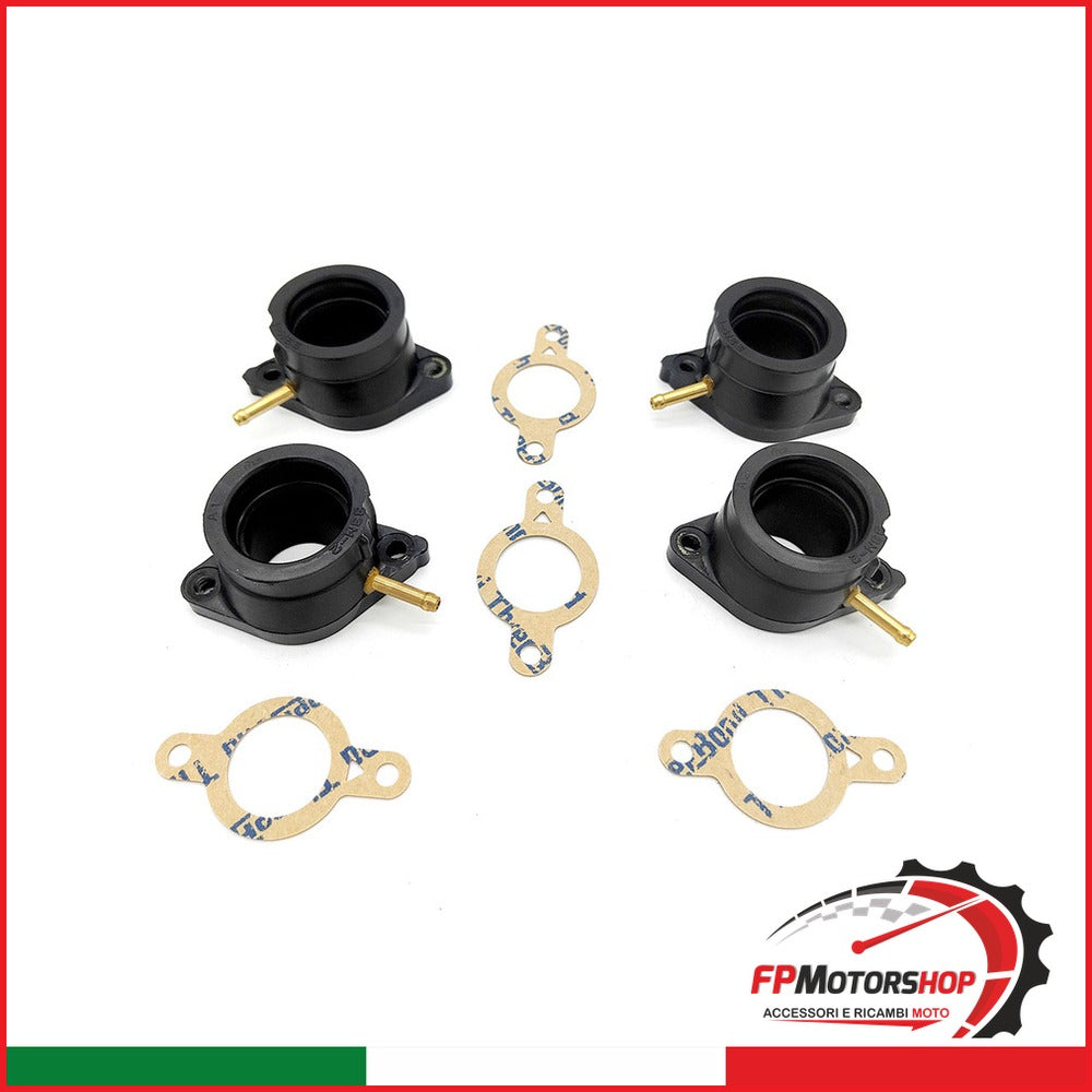 KIT MANICOTTO COLLETTORE ASPIRAZIONE PER YAMAHA V839301145 FZ 600 86 88