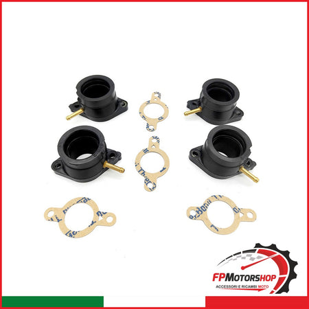 KIT MANICOTTO COLLETTORE ASPIRAZIONE PER YAMAHA V839301145 FZ 600 86 88
