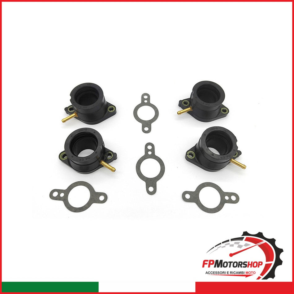KIT MANICOTTO COLLETTORE ASPIRAZIONE PER YAMAHA V839301150 XJ 550 81 83