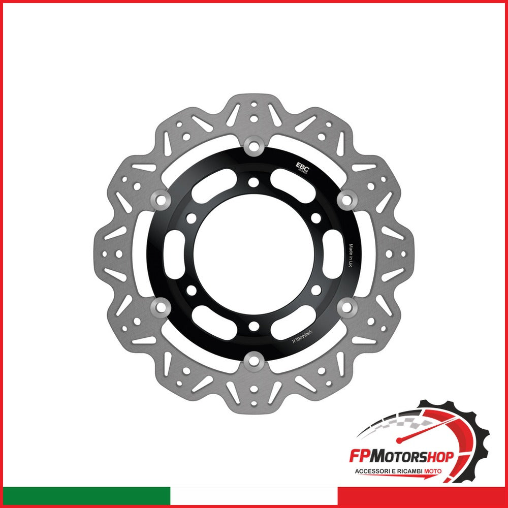 DISCO FRENO MOTO EBC VR640BLK TRIUMPH DAYTONA 750/900/1000/1200 ANT. 1000-1200