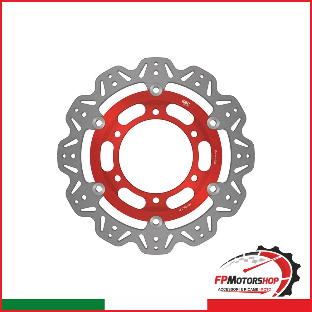DISCO FRENO VEE RED VR640RED EBC R8606401 - foto brandizzata