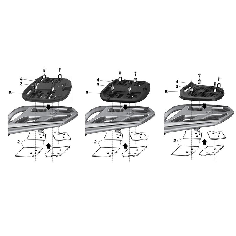 ATTACCO BAULETTO BMW R1200 RT W0RT19ST K1200 GS 07 2009-2013
