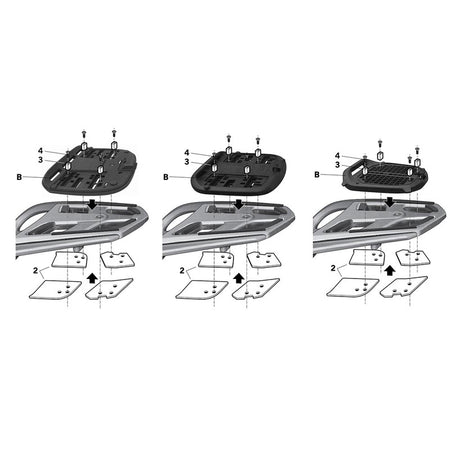 ATTACCO BAULETTO BMW R1200 RT W0RT19ST K1200 GS 07 2009-2013