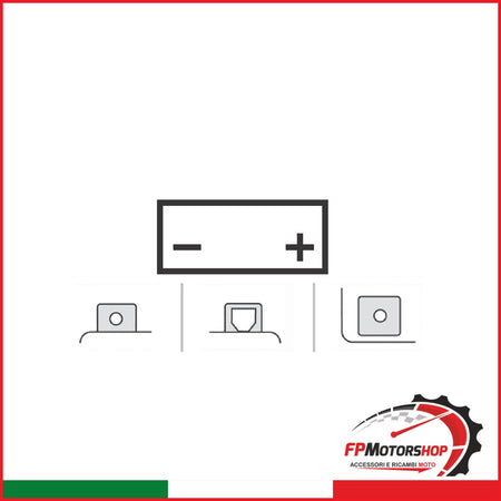 SCATOLA 5PZ BATTERIA YUASA YTX5L-BS YTX5L-BSKIT CON ACIDO APRILIA HONDA PIAGGIO