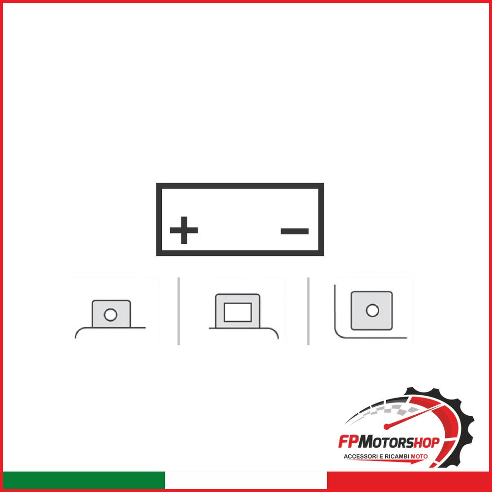 SCATOLA 5PZ BATTERIA YUASA YTX9-BS YTX9-BSKIT CON ACIDO APRILIA BMW CAGIVA HONDA