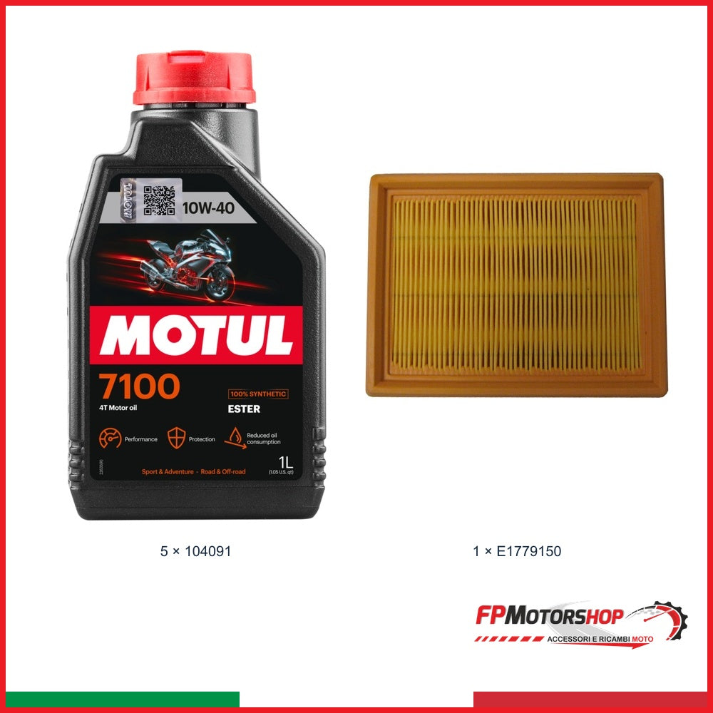 Kit TAGLIANDO BMW — MOTUL — MOTUL 7100 10W-40 — 5 pz — Articolo + opzionale 2 E1779150