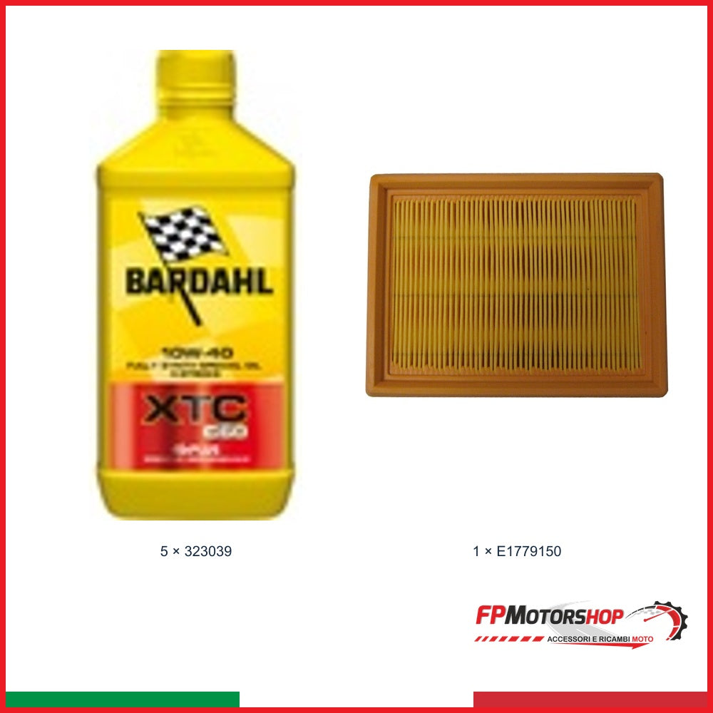 Kit TAGLIANDO BMW — BARDHAL — BARDAHL 10W-40 XTC C60 — 5 pz — Articolo + opzionale 1 E1779150