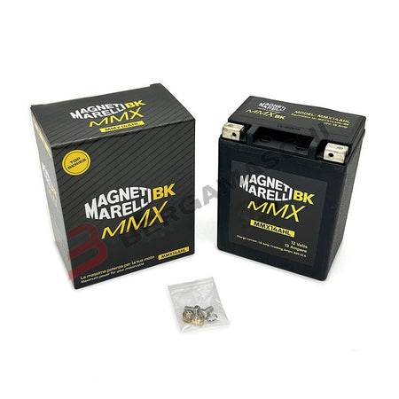 BATTERIA AGM GEL PER MOTO 12V MARELLI MMX14AHL YTX14AHL-BS E QUAD VARI