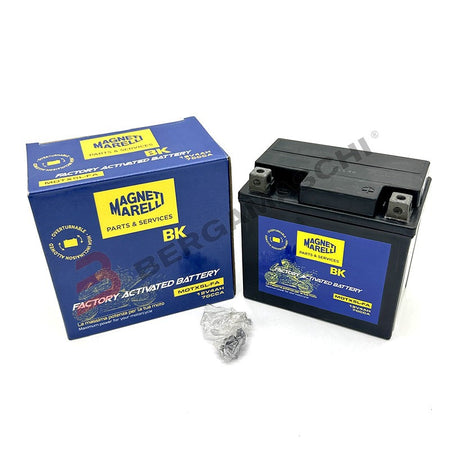 BATTERIA AGM GEL PER MOTO 12V 4 Ah MARELLI MOTX5L YTX5L APRILIA SCARABEO DI-TECH