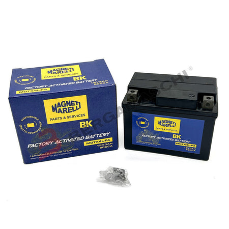 BATTERIA AGM GEL PER MOTO 12V 3 Ah MARELLI MOTX4L YTX4L GILERA RUNNER 50 02-05