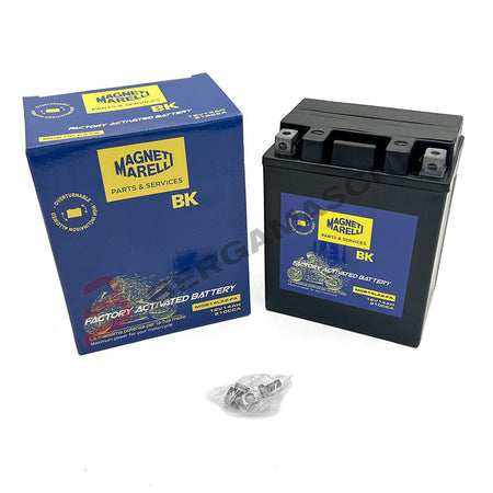 BATTERIA AGM GEL PER MOTO 12V 14 Ah MARELLI YB14L-A2 APRILIA SCARABEO 500