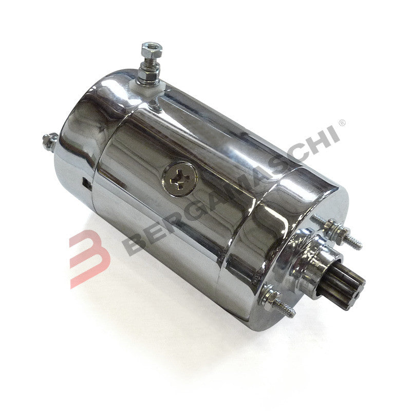 MOTORINO AVVIAMENTO PER HARLEY FXE FXST FLT 1200/1340 75- CROMATO WAI COMPLETO