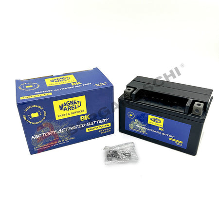 BATTERIA AGM GEL PER MOTO 12V 6 Ah MARELLI MOTX7A YTX7A KYMCO AGILITY 50/125 R16