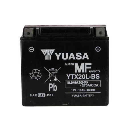 BATTERIA PER MOTO 12V YUASA YTX20L-BS ARCTIC CAT