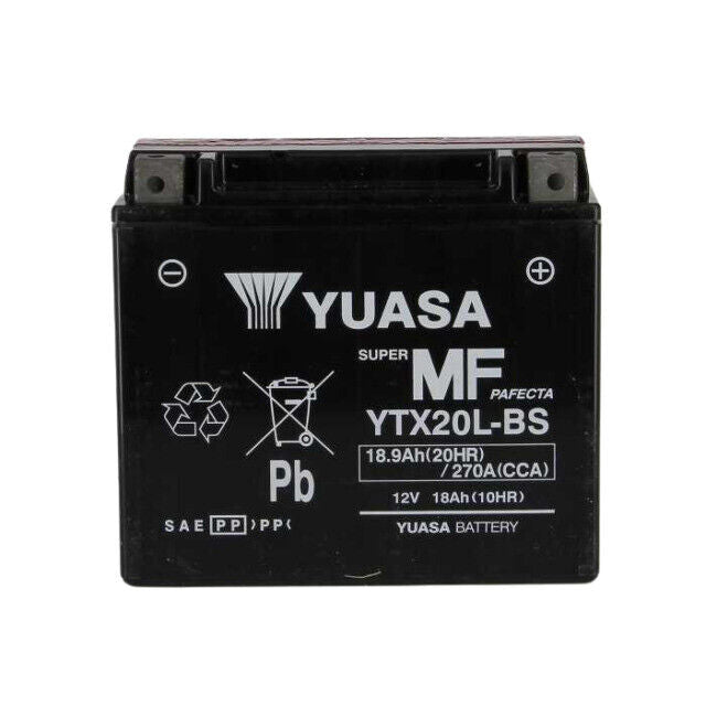 BATTERIA PER MOTO 12V YUASA YTX20L-BS ARCTIC CAT