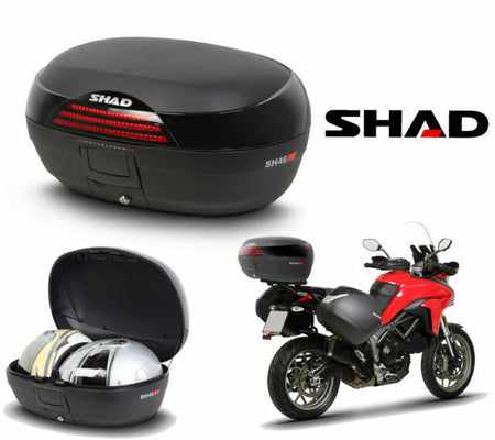 BAULETTO PER MOTO SCOOTER SHAD SH46 D0B46200 SH 46 LITRI COMPRENSIVO DI PIASTRA