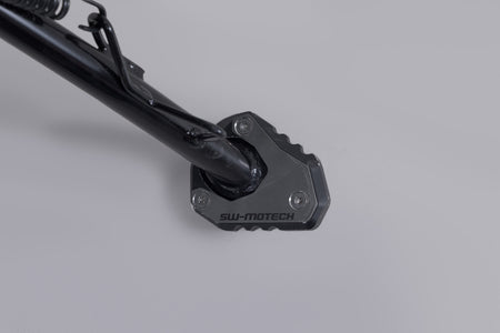 SW-Motech Base maggiorata per cavalletto laterale Nero/Argento. STS.08.084.10000