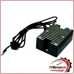 REGOLATORE DI TENSIONE PER HARLEY BIG TWIN 76-80 NERO WAI 12V CONNETTORE