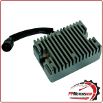 REGOLATORE DI TENSIONE PER HARLEY SPORTSTER 78-81 CROMATO WAI 12V CONNETTORE