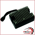 REGOLATORE DI TENSIONE PER HARLEY SPORTSTER 78-81 NERO WAI 12V CONNETTORE