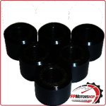 KIT 6 RULLI MASSETTE SCOOTER PER 15X12 6,5G YAMAHA 50 YN NEO'S 04>12 VARIATORE