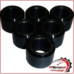 KIT 6 RULLI MASSETTE VARIATORE PER SCOOTER 20x15 12,5G DINK/CLASSIC/CLASSIC E2