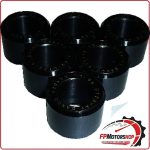 KIT 6 RULLI MASSETTE VARIATORE 20X15 13G PER SUZUKI 125 UH BURGMAN 02-13 BANDO